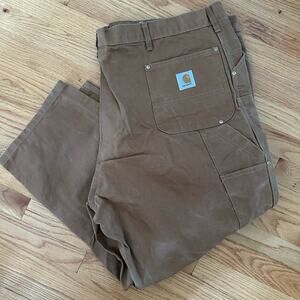 Vtg Carhartt Double Knee Duck Canvas Pants Men’s Sz 48x28 Made In USA
